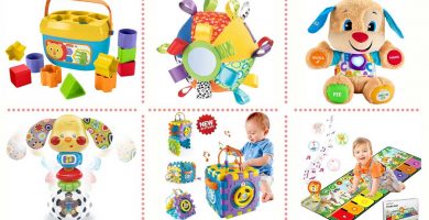 Selección de los mejores juguetes para bebés hasta los 3 años.