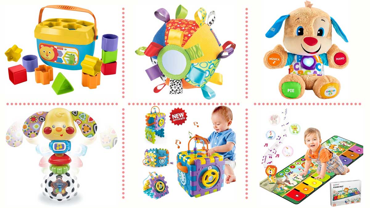  AZEN 20 juguetes para bebés de 3 a 6 meses, sonajeros para bebés  de 0 a 6 meses, juguetes para bebés recién nacidos de 0 a 3 meses, sonajeros  para bebés