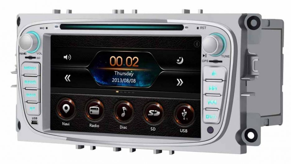 Radio 2 DIN con pantalla grande