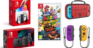 Precio de la Nintendo Switch Oled y los mejores juegos en oferta