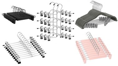Las mejores perchas para faldas con pinzas