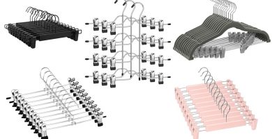 Las mejores perchas para faldas con pinzas