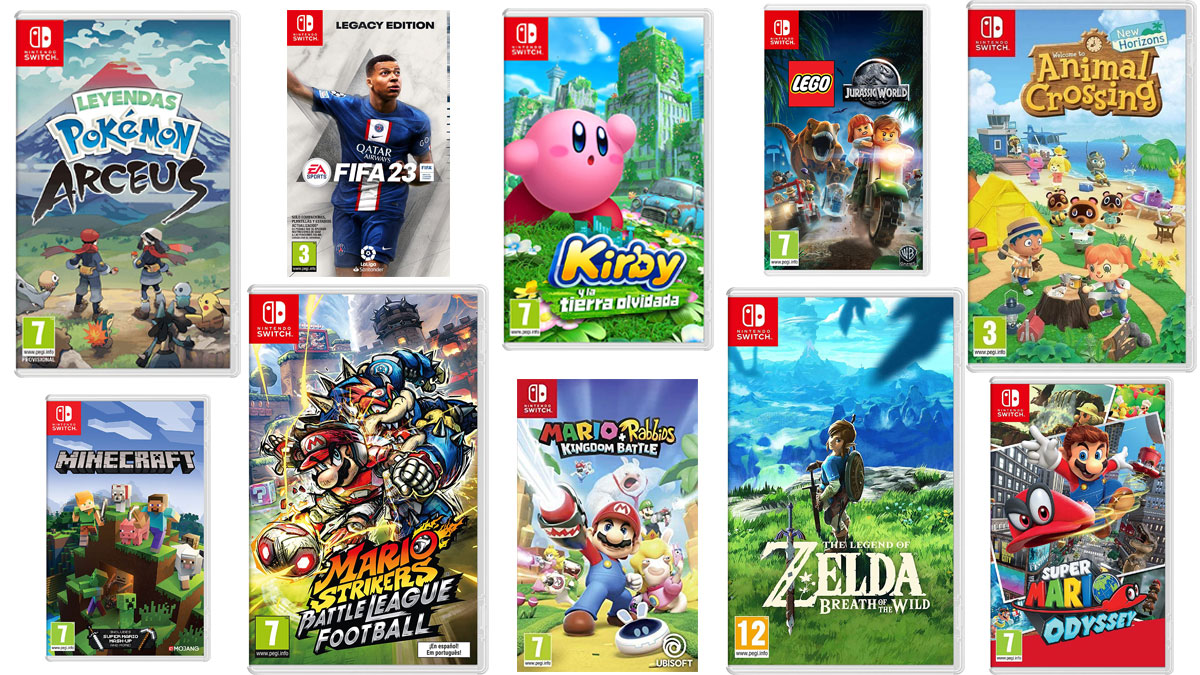 Juegos Nintendo Switch al mejor precio