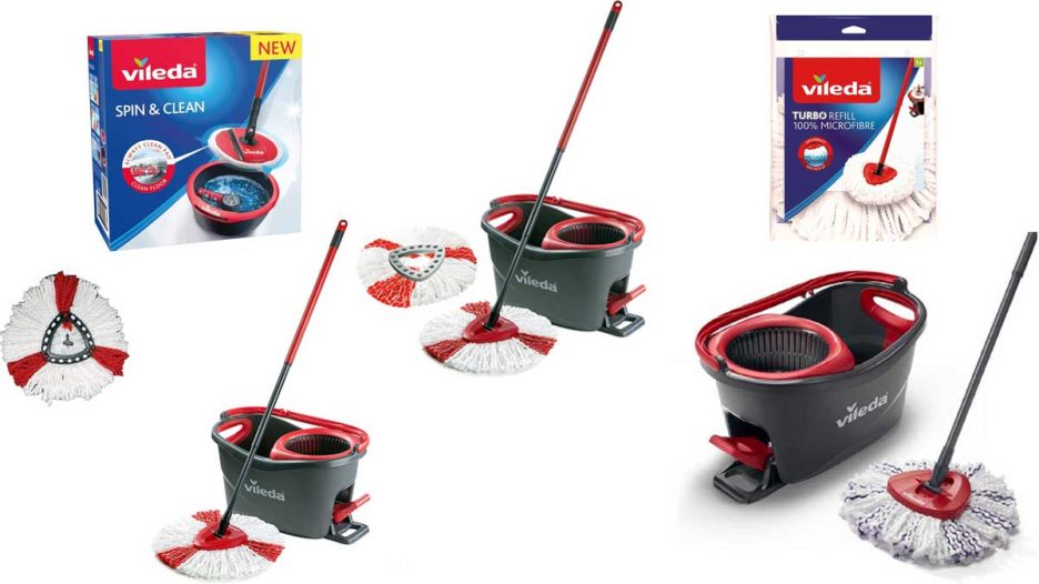 Las mejores fregonas de Vileda con pedal en el cubo