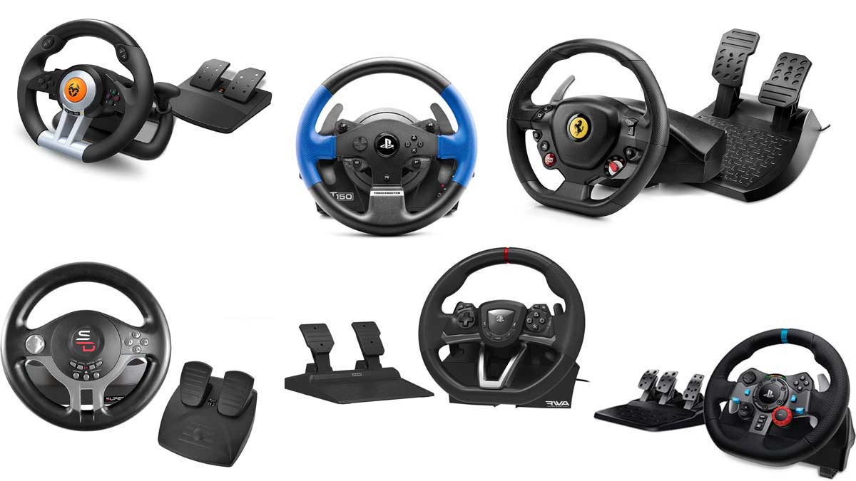 Logitech G923 Volante y Pedales de Carrera para PS5, PS4, PC, TRUEFORCE  1000 Hz con Force Feedback, Embrague Dual, Funda de Volante en Cuero  Auténtico, Compatible con F1 23 & Gran Turismo