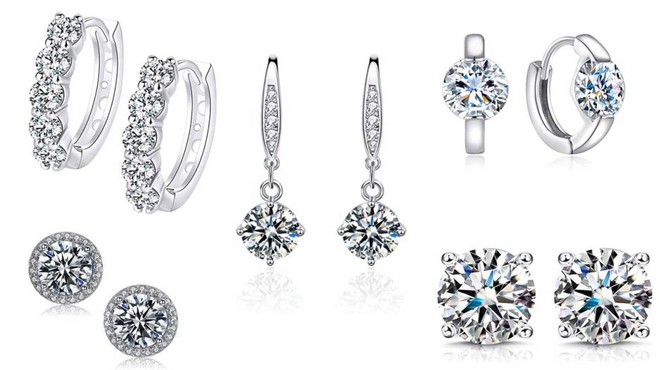 Los mejores pendientes de Moissanita para mujer