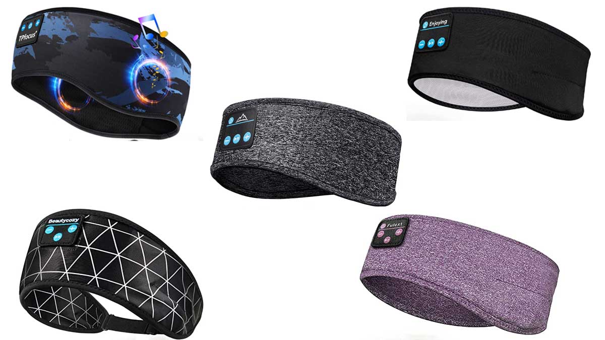Auriculares para dormir sueño deportes diadema con altavoces Bluetooth  correr