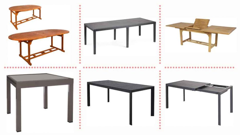 Guía para comprar la mejor mesa de jardín extensible