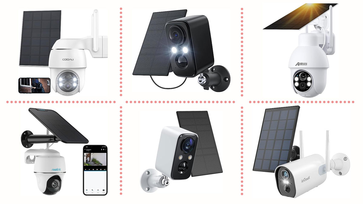  COOAU Camara Vigilancia WiFi Exterior Solar con Batería  Recargable, 2k Camara Vigilancia Domicilio WiFi PTZ con Visión Nocturna en  Color, Detección de Movimiento PIR, Sirena, IP66 : Electrónica