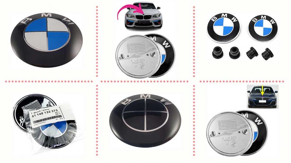 Guía para comprar emblema de BMW y Seat.