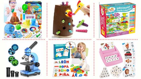 Selección de los mejores juguetes educativos de Amazon.