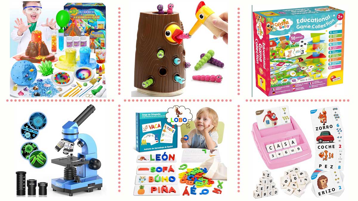 lenbest 3 Piezas Puzzle Madera - Juguetes Niños 2 3 Años - Juguetes  Montessori 1 Año - Juegos Educativos - Puzzle Bebe