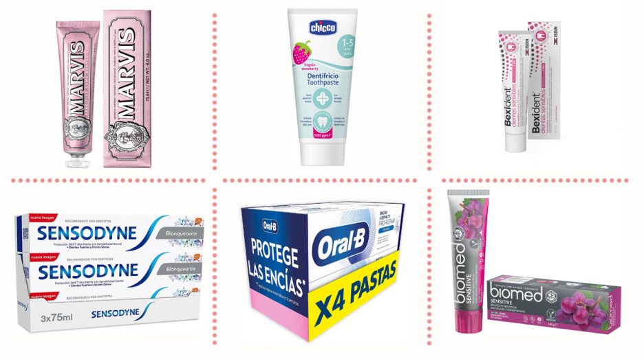 Pasta de dientes para encías sensibles