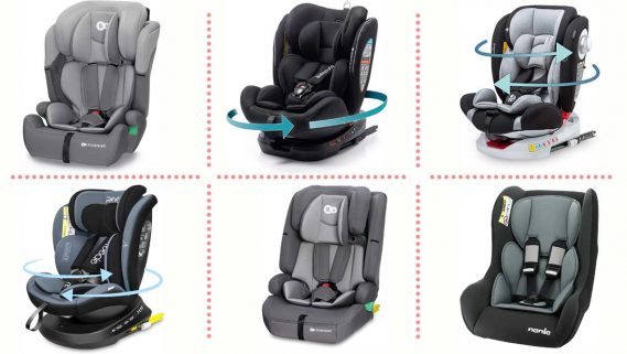 Guía comparativa para comprar la mejor silla de coche para bebés y niños.