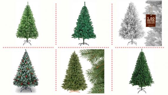 Selección de los mejores árboles de Navidad en Amazon.