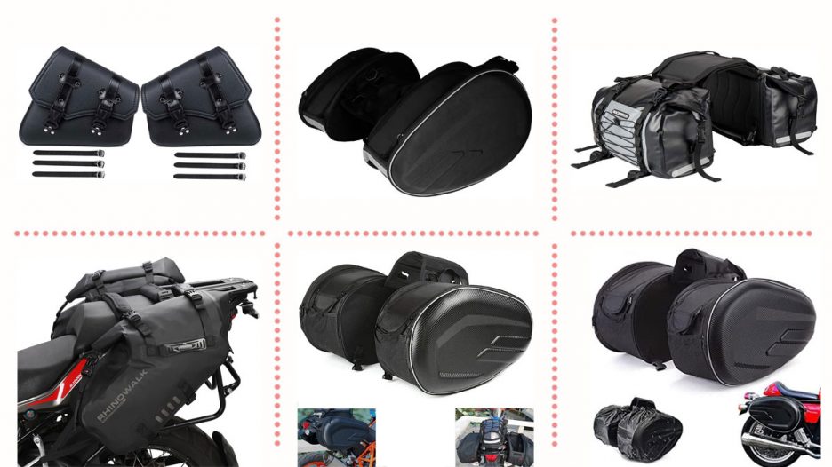 Alforjas laterales para la moto
