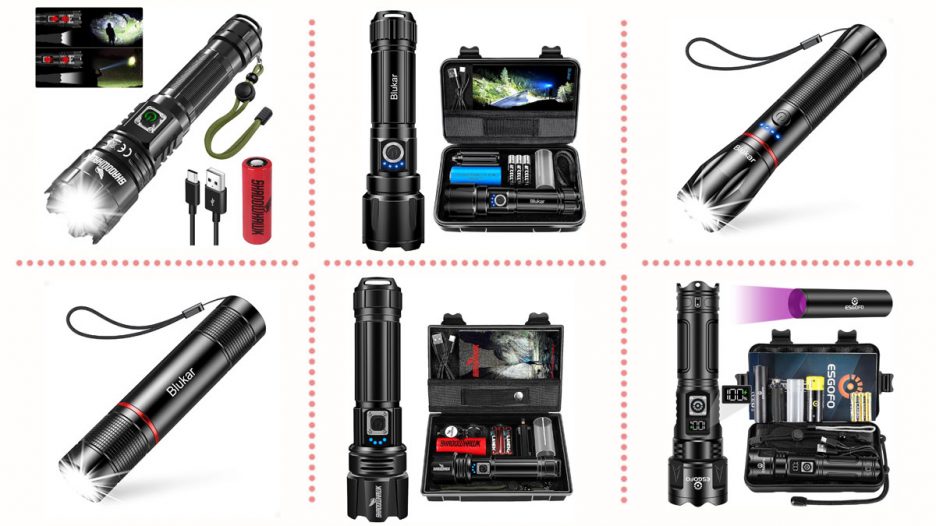 Linternas LED recargables