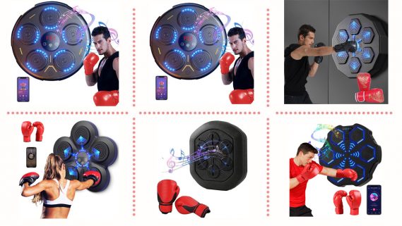 La mejor máquina de boxeo para la pared con la que entrenar al ritmo de la  música - Casacochecurro