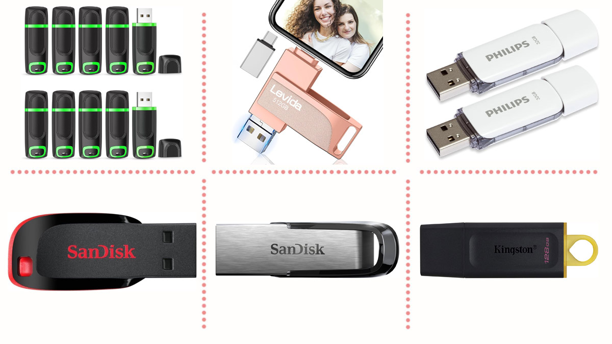 Los mejores pendrives de gran capacidad Desde 64 GB hasta 1 TB