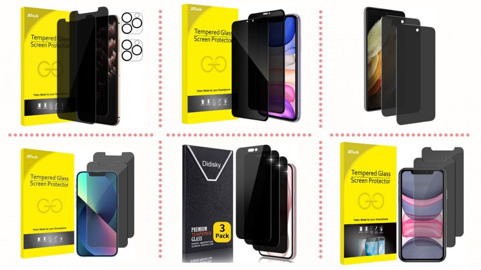 Protector móvil antiespía