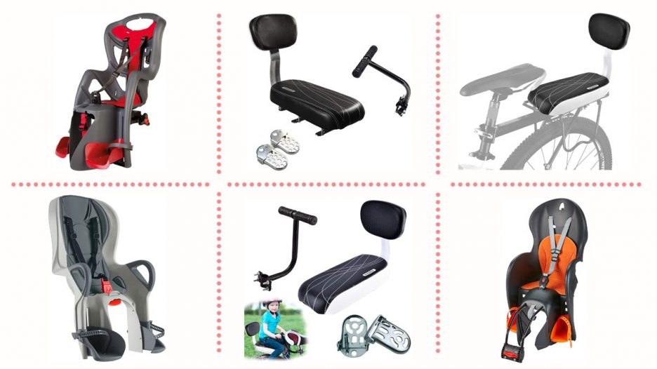 Silla trasera bicicleta