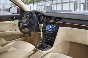 Interior del Superb Combi