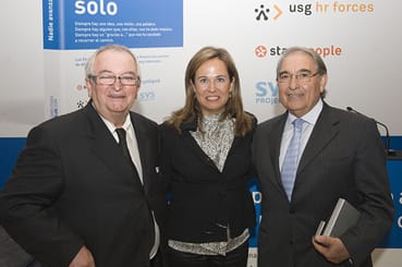 Juan Mari Arzak, del Grupo Arzak, y Francisco Martín Frías, Presidente de MRW, los mejores directivos del año