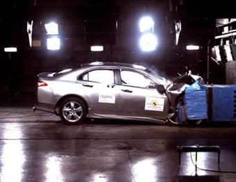 El Honda Accord, líder de EuroNCAP