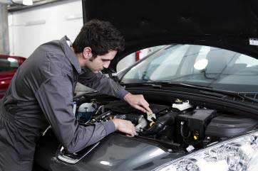 Taller de reparación de coches.