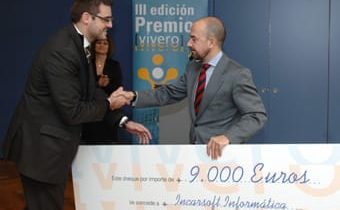 Una empresa de informática gana el Premio Vivero por un proyecto que permite la contabilización automática de las facturas