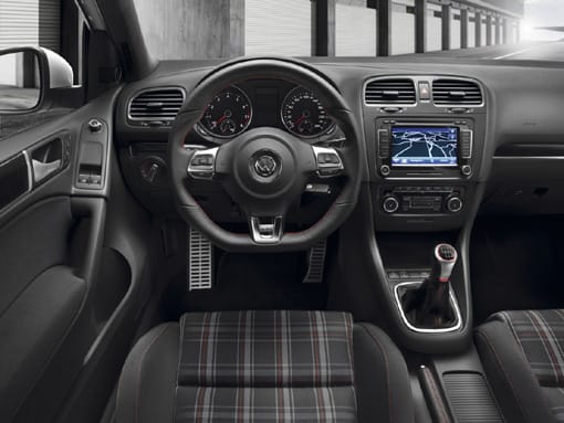 Interior del Golf GTI