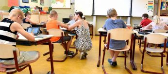 Primer aula de Tercero de Educación Infantil equipada con portátiles para los niños