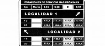 Las gasolineras deberían tener carteles informativos en las carreteras con el precio de los combustibles