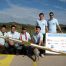 Unos estudiantes de ingenieria industrial y aeronáutica construyen un avión no tripulado que carga cinco veces su propio peso