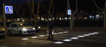 Pasos de peatones inteligentes de España