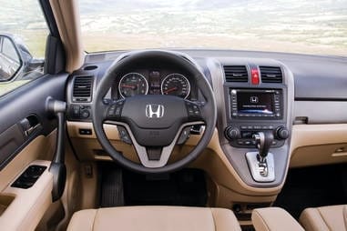 Honda CRV interior