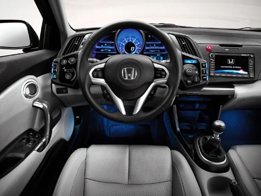 Interior del Honda CR-z
