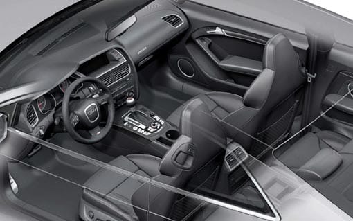 Interior del Audi RS5