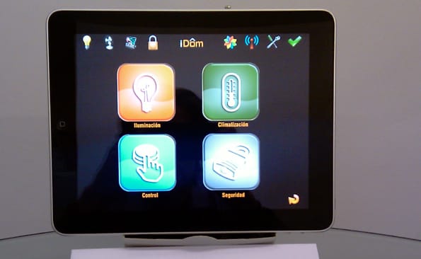 Control de la domótica desde el iPad