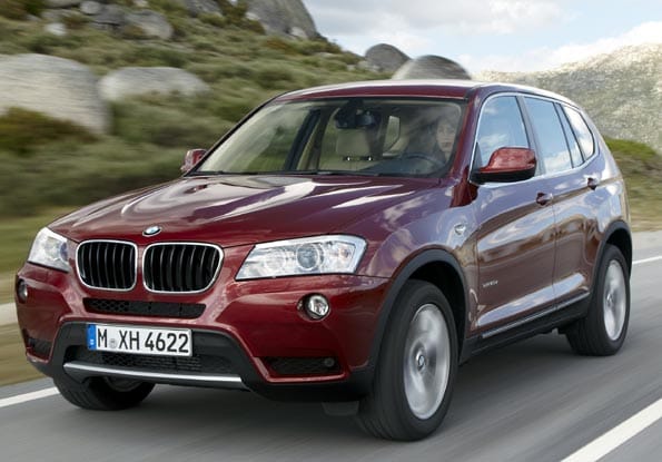 El BMW X3, todoterreno pequeño.