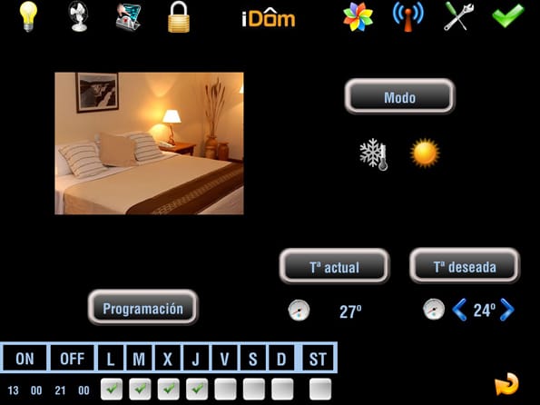 Domótica desde el iPad