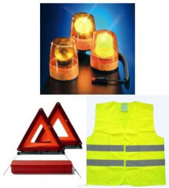 Luz giratoria amarillo auto