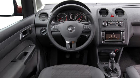 Interior del Volkswagen Caddy