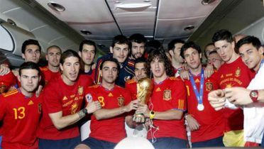 Los chinos, forofos de la Selección Española