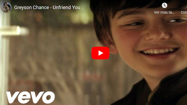 Video de la canción de Bieber