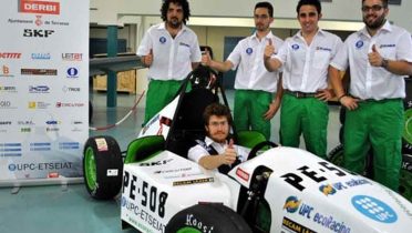 El coche híbrido español de competición se estrenará en la Formula Student
