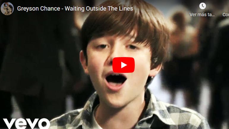 Video de una canción de Justin Bieber