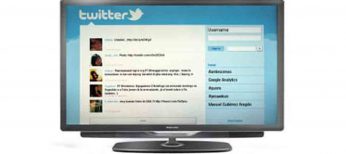 Philips pone a sus televisores Twitter