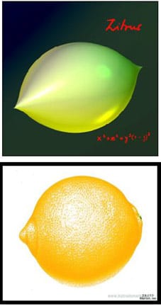 Forma zitrus, de limón