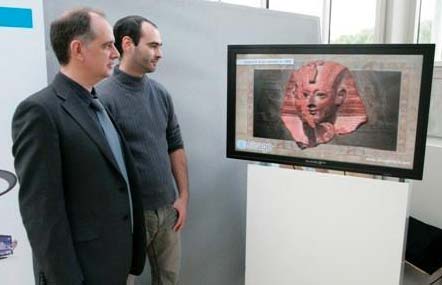 Tecnología 3D sin gafas aplicada en los museos.